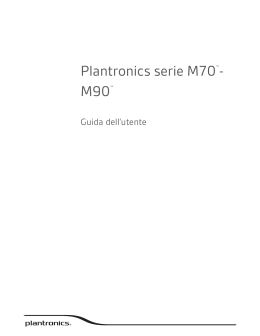 Plantronics serie M70™
