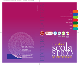 Scarica il catalogo scolastico