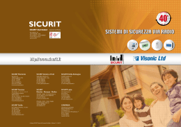 Scarica il catalogo Sistemi via radio