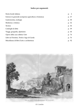 clicca per scaricare il file - Studio Bibliografico Benacense