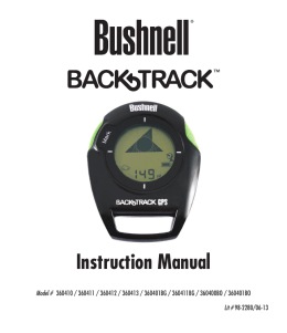 Instruction Manual