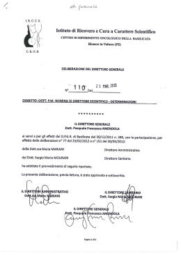 Istituto di Ricovero e Cura a Carattere Scientiﬁco