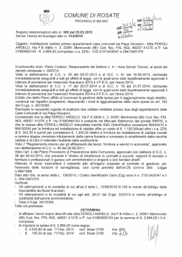 DT 82 20 03 15 INSTALLAZIONE CALDAIE APPARTAMENTI