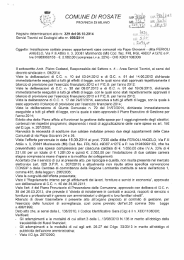 DT 329 06 10 14 INSTALLAZIONE CALDAIE APPARTAMENTI VIA