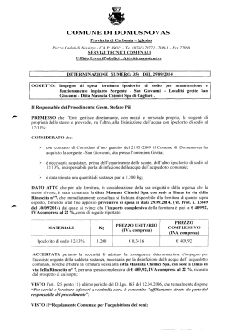 COMUNE DI DOMUSNOVAS - Server Egov 3