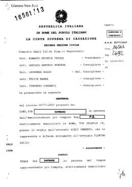 Leggi il testo della sentenza n. 16561-2013
