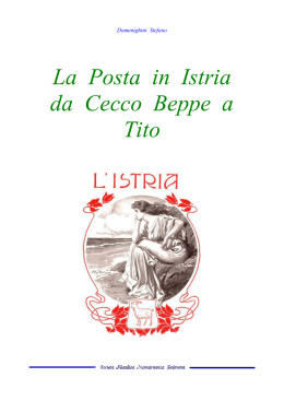La Posta in Istria da Cecco Beppe a Tito