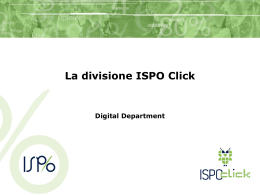 La divisione ISPO Click