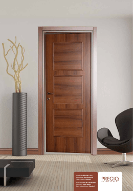model: ALISEA DML shutter door decoration: Italian Walnut