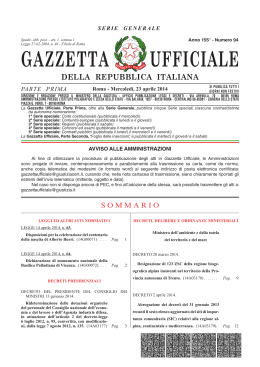 GU Serie Generale n.94 del 23-4-2014