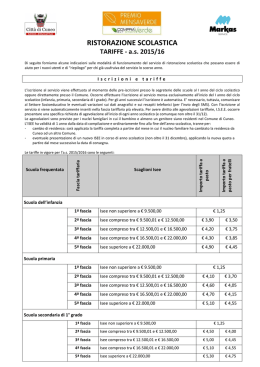 Promemoria per i genitori