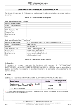 Contratto - Df.informatica