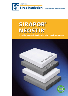 SIRAPOR® NEOSTIR® - Sirap Insulation
