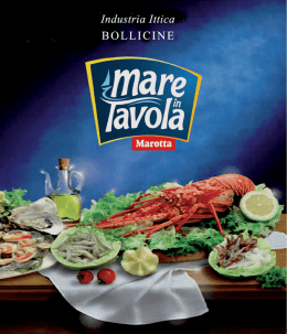 Catalogo MareInTavola