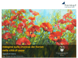 Leggi l`Indagine Format per Confcommercio Roma