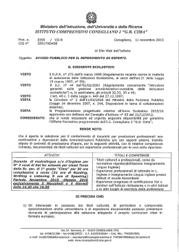 Ministero dell`Istruzione, dell`Universit&agrave; e della Ricerca ISTITUTO