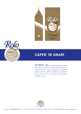 Scarica il catalogo Rolo Caff&egrave; completo