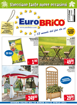 Sbocciano tante nuove occasioni