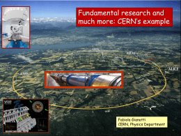 CERN`s example - Fondazione Edison