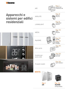 INSTALLAZIONE PLACCHE AXOLUTE AIR