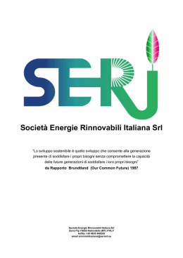 Società Energie Rinnovabili Italiana Srl