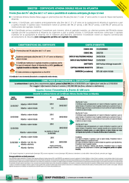 Brochure Prodotto - Certificates e Covered Warrant | BNP Paribas
