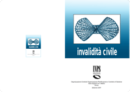 Invalidit&agrave; Civile