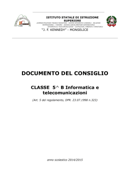 Informatica 5 B - iis jf kennedy