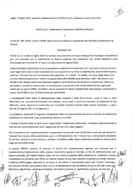 INCONTRO IVECO SPA E OO.SS