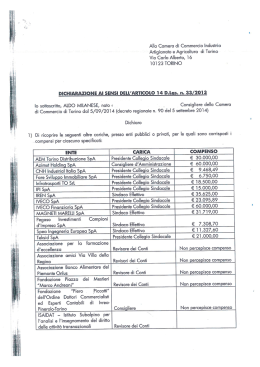 Dichiaro - Camere di Commercio