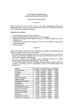 leggi il verbale - Alto Trevigiano Servizi