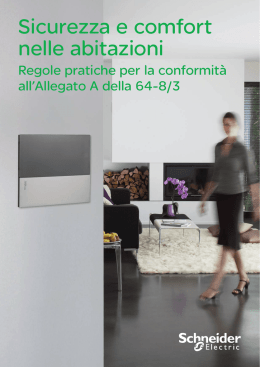 Sicurezza e comfort nelle abitazioni - Regole