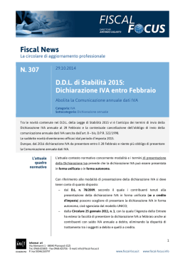 Scarica la circolare