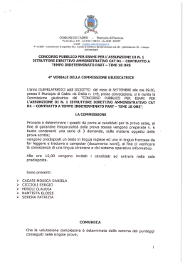 4 verbale istruttore direttivo