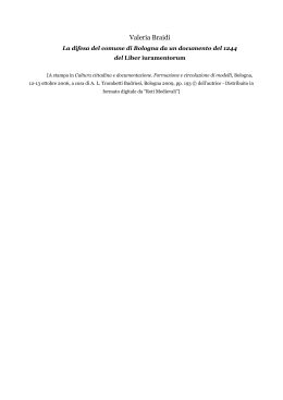 Valeria Braidi - Reti Medievali