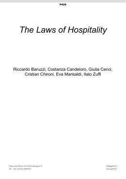 The Laws of Hospitality