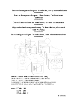 Instrucciones generales para instalaci&oacute;n, uso y