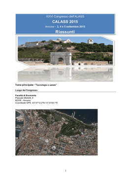 LASS1Granada Riassunti