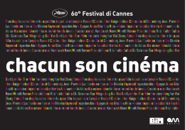 60° Festival di Cannes