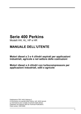 Serie 400 Perkins