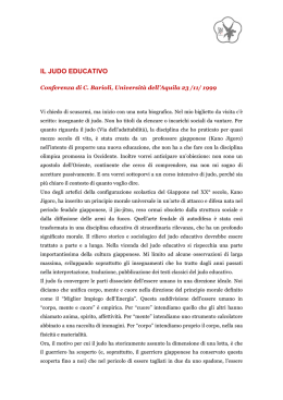IL JUDO EDUCATIVO
