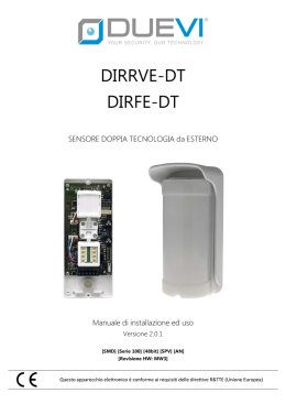 [ITA] DIRRVE-DT DIRFE-DT Manuale v2-0-1