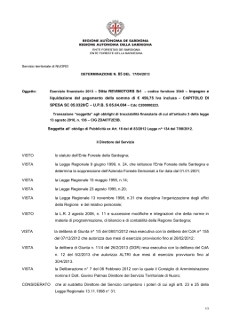 liquidazione del pagamento della somma di € 456,75 Iva inclusa