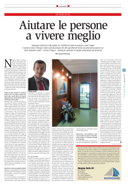 Farmacia New s INTERVISTA Norgine Italia Srl