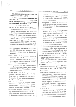 Modifiche ed integrazioni all`Avv&igrave;so Pub blico "Cittadinanza