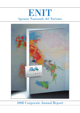 Scarica il documento - ONT Osservatorio nazionale del Turismo