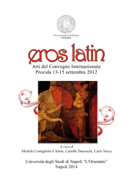 volume eros_def copy - Università degli studi di Napoli L`Orientale