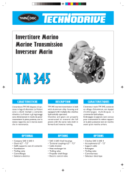 Invertitore Marino Marine Transmission Inverseur Marin - twin-disc