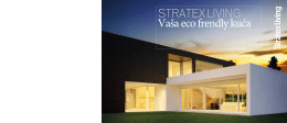 STRATEX LIVING Vaša eco frendly kuća