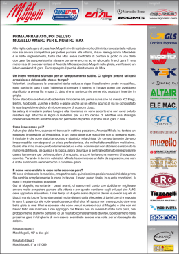 Rassegna stampa Max Muggelli